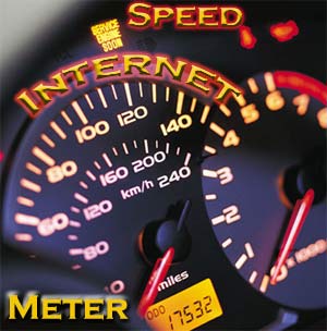 Web Speedometer - Internet Connection.